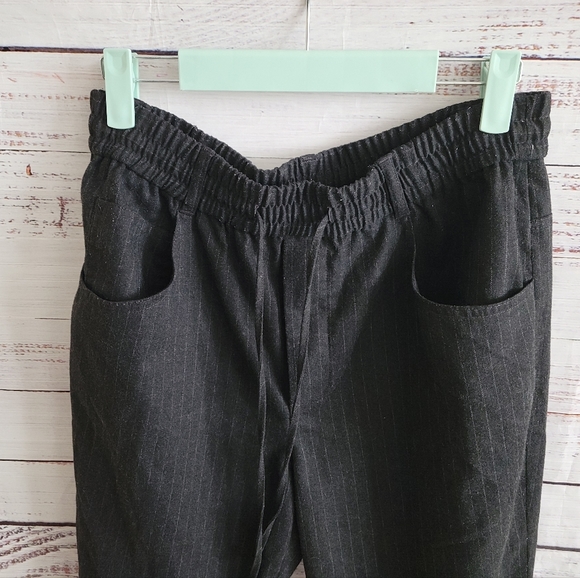 Zara S8 Pinstriped Pull on Pants - Picture 3 of 4